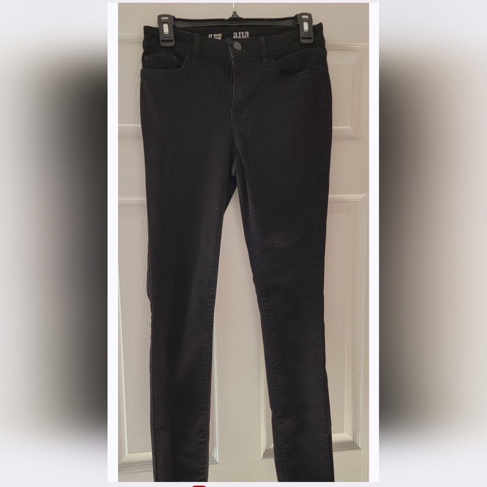 a.n.a. black jeans size 4 Tall